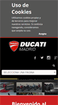 Mobile Screenshot of ducatimadrid.com